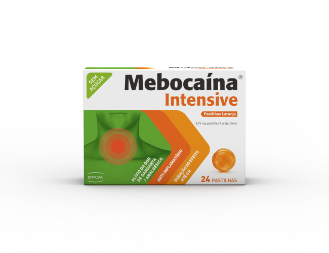 Mebocaína® Pastilhas laranja